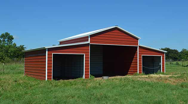 Agricultural Metal Barn Carport