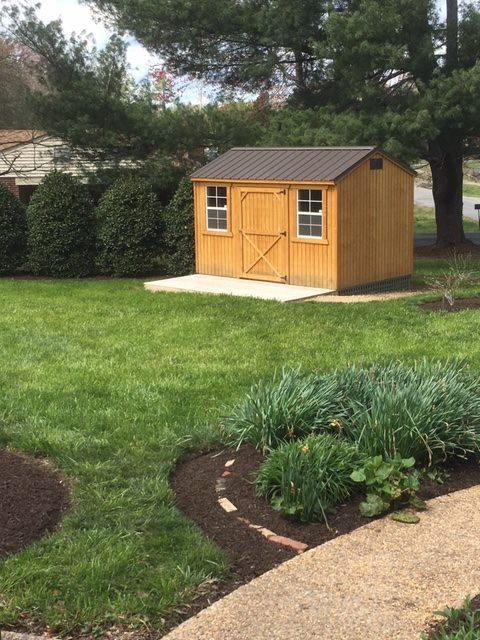 Old Hickory Shed Side Utility Shed